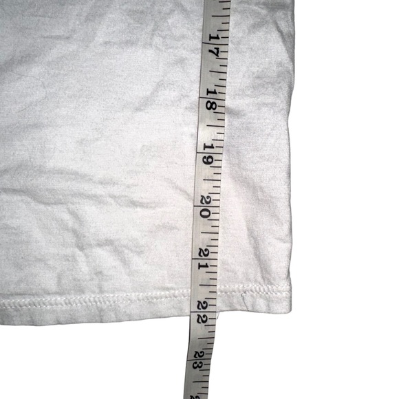 Adriano Goldschmied V-Neck Short Sleeve White Tee XS - Picture 5 of 6